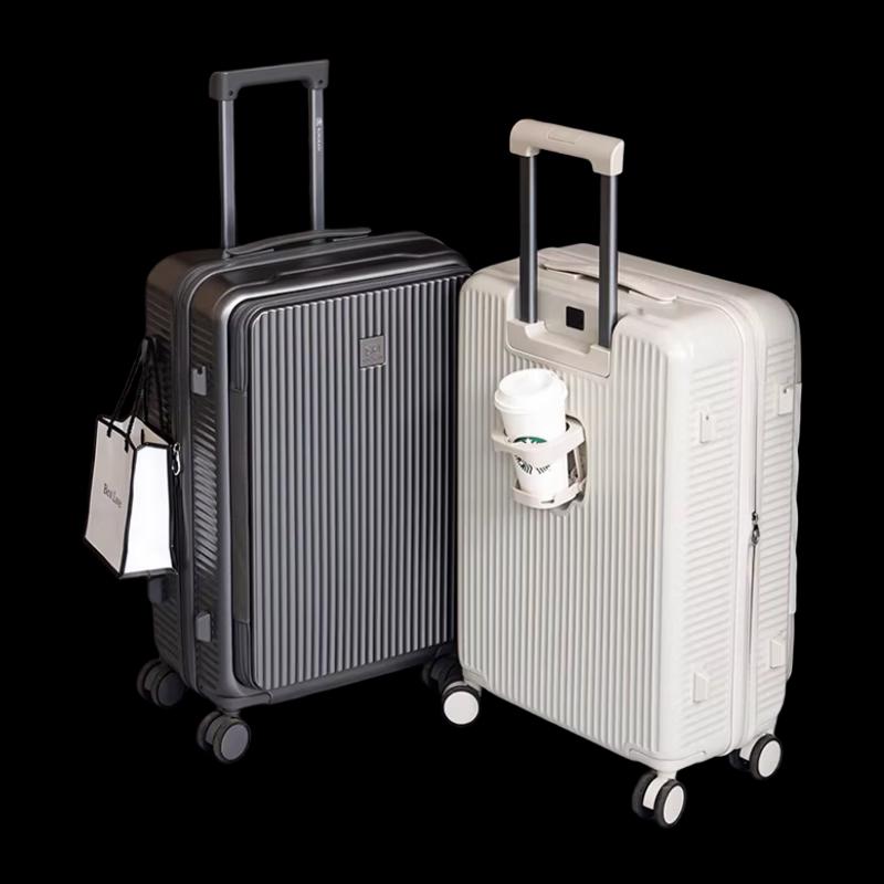 

Traveller Front-Opening Hardshell Spinner Luggage