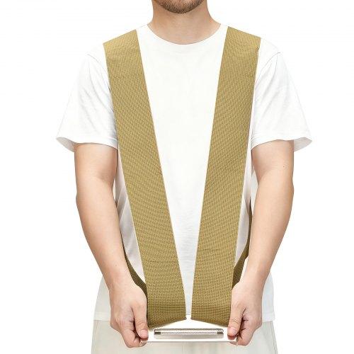 VEVOR Moving Straps, Supports up to 453.6 kg, 2-Person Lifting and Moving System with 2 Harness Straps & 1 Load-bearing Strap