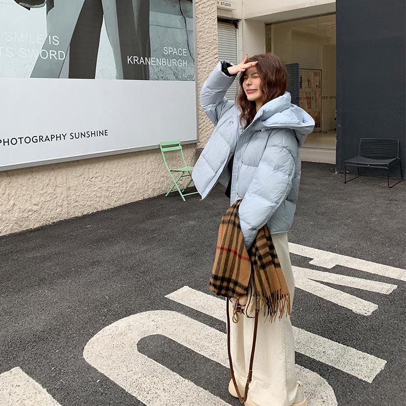 Autumn Winter Thicken Warm Parka Women Casual Sweety Solid Color Big Pocket Loose Long Hooded Coat Jackets Outwear