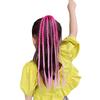1PC New Girls Colorful Wigs Ponytail Kids Hair Accessories Head Band Hair Ornament Headbands Rubber Bands Beauty Hair Bands
