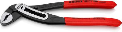 KNIPEX Water Pump Pliers Alligator Soft Plastic Handle 180mm [Blister Pack] 8801-180SB