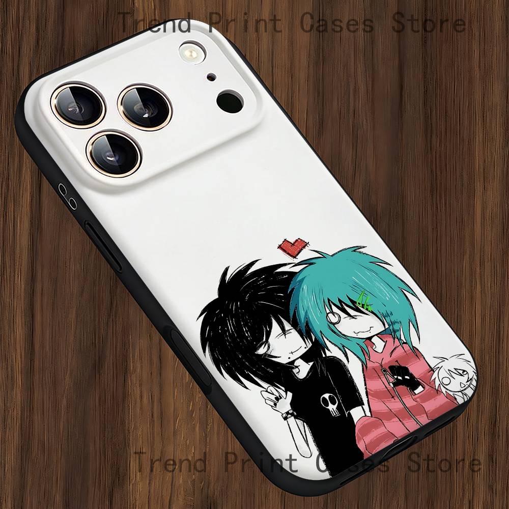 

I Love Emo Boys Phone Case For iPhone 13,16,12,14,15,11,17,Pro,Max,Plus,E,Air,Mini Shockproof Cover iPhone17pro