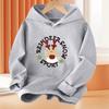 Christmas Cartoon Children's Hoodie for Autumn and Winter Warm Comfortable and Soft Children's Clothing