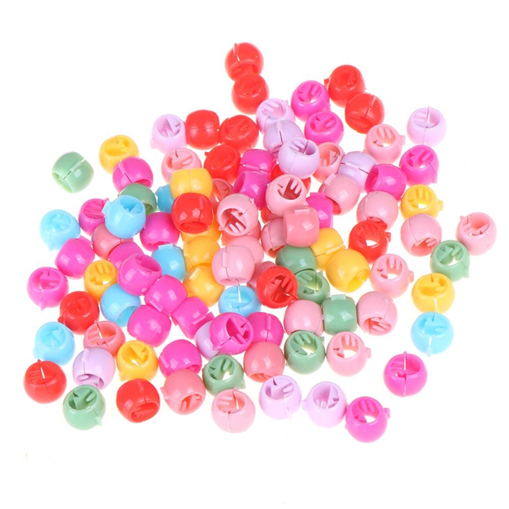 40pcs/set Mini Hair Braids Maker Beads Hollow Girls Buckle hairpins Cute Braids Headwear  Party