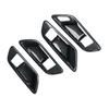 For Toyota Crown Signia 2025 2026 Carbon Fiber Inner Car Door Handle Bowl Trim