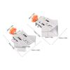 4 Angle Clamp Stainless Steel Closed 90 Degree Woodworking Right Angle Clamp