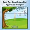 Dreamcatcher Swing Handwoven Outdoor Swing for Kids Adults - 38-inch &