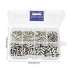 600pcs Wire Connectors Set 0.5-6.0mm² Cable Connectors Set Metal Cable End Ferrules Set with Box for Wire Connection