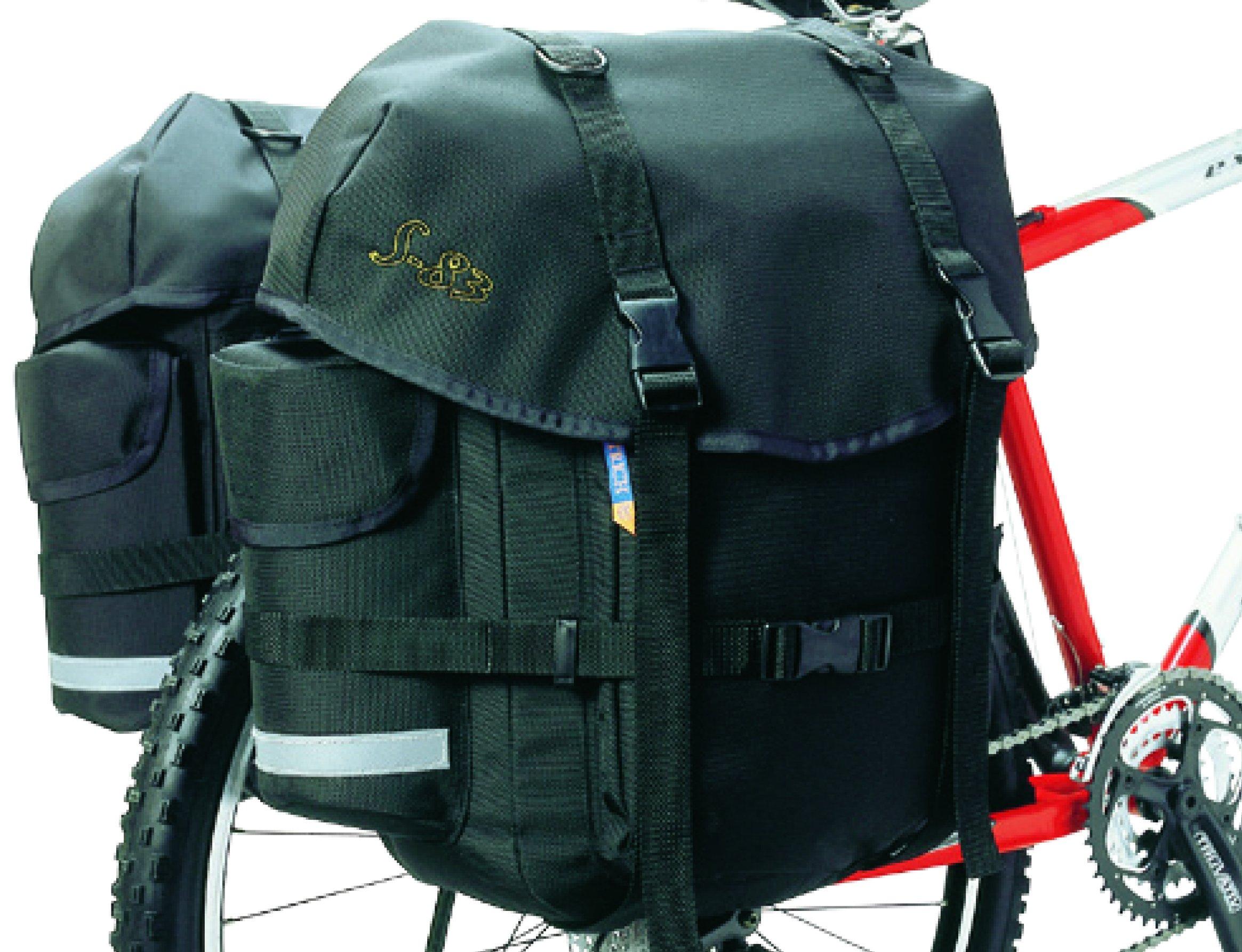 

Ostrich Side Bag Black [S-83] (Single Side) чёрный