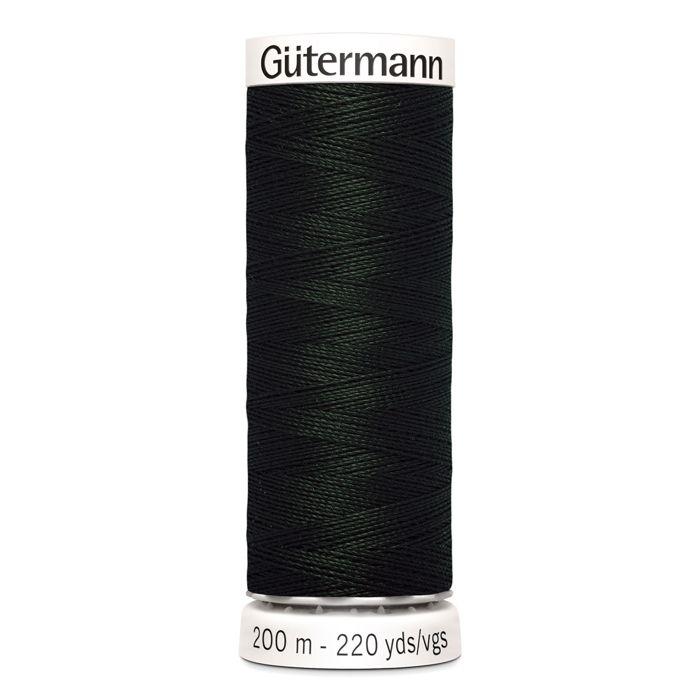 Fil tout textile - GUTERMANN - 748277-766 - 200m - Couleur 766 Vert - Vendu à la pièce