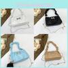 Chic Minimalist 2024 Pu Shoulder Bag With Ruffles And Bow For Trendy Girls