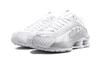 Shox R4 Biały Metaliczny Srebrny