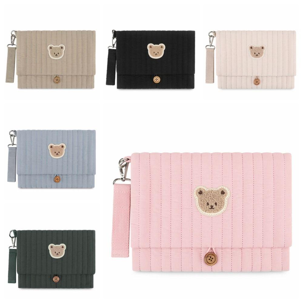 Foldable Baby Diaper Bag Bear Stroller Pouch Cute Diaper Organizer  Travel