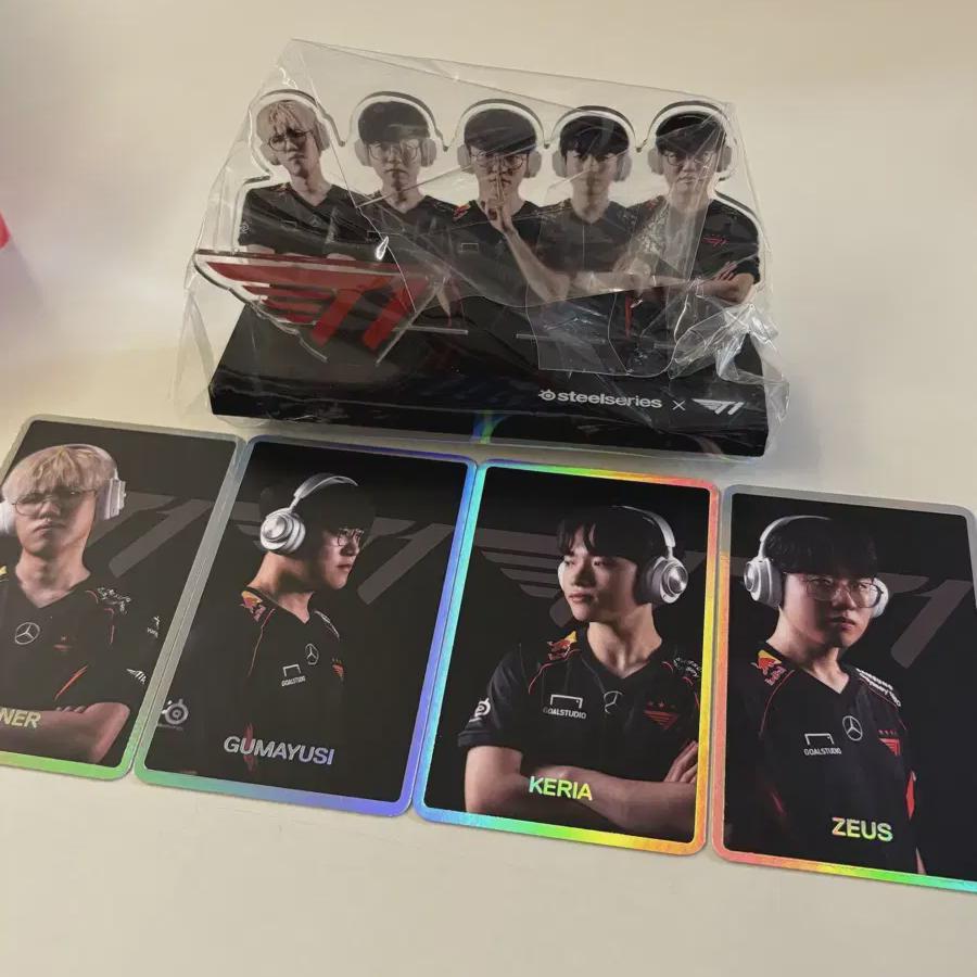 

T1 Steel Series Foca+acrylic Stand Kumayushi Keria Owner Zeus