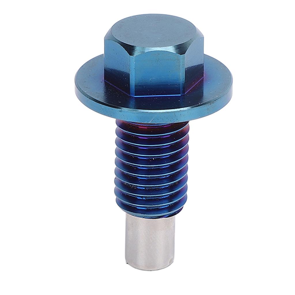 M12 X 1.75 Oil Drain Plug Magnetic Ti Alloy High Hardness Effective Universal Fit for Automotives