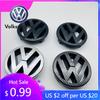 For VW Volkswagen Jetta MK5 Golf ABS Replacement 127mm 110mm Car Front Grille Badge Rear Trunk Boot Emblem Lid For volkswagen Go CWV1