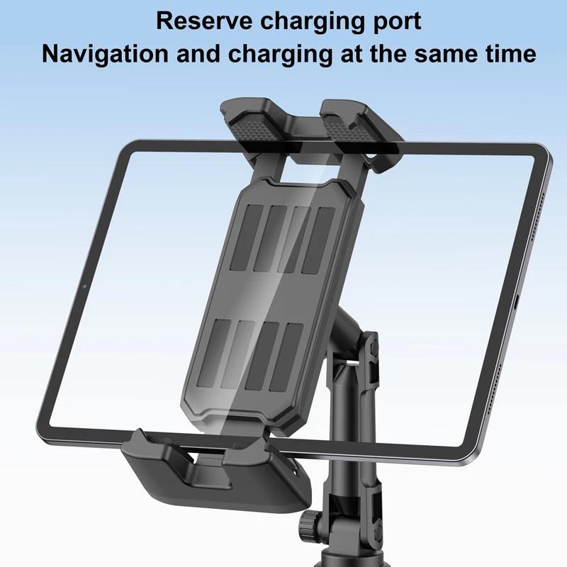 Odolný držák na nápoje do auta a stojánek na tablet pro iPad 4-14' Otočný o 360° Držák na telefon s náklonem 270° RAM Mount Příslušenství pro vozidlo SUV
