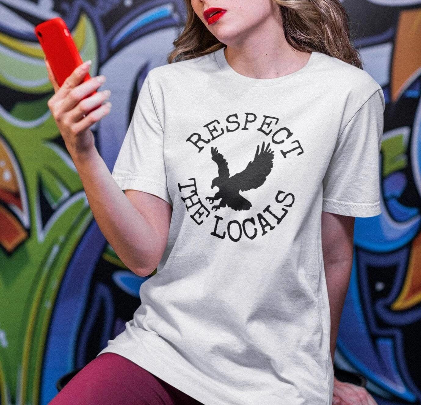 Respect the Locals Hawk T-shirt 3XL