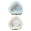 3D Love Heart Rose Silicone Mold Fondant Cake Border Moulds Chocolate Mould