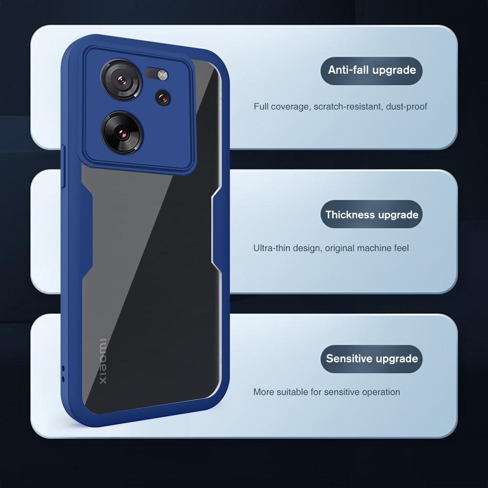 Θήκη Πλήρους Κάλυψης 360 Για Xiaomi Mi 14T 13T 12T 11T Pro 12 13 11 Lite 5G Capa Για Poco X5 Pro X3 NFC X4 F5 F3 C65 Αντικραδσμική Κάλυψη