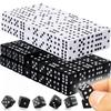 100pcs 8mm Small Square Corner Dice | Numbered Game Supplies | Ideal for Tabletop Games, Party Activities, Leisure Games