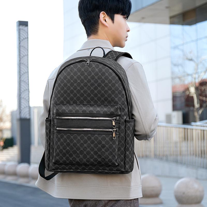 Rucsac Retro Pled Trendy European & American 2025 - Geantă de Călătorie Casual Fashion
