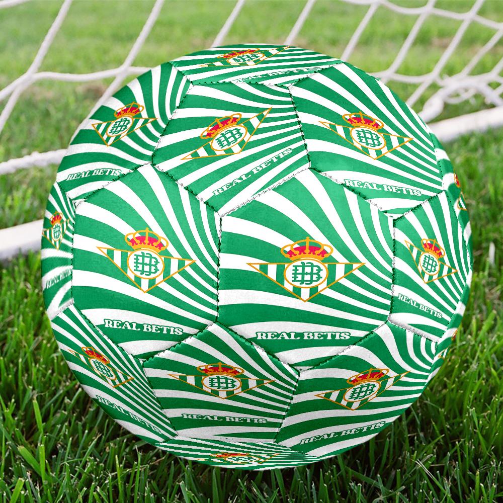 Football Betis Crest Design Size 5 Soccer Balls, Anti-Slip, Protective Football, Outdoor Sport, a Unique Gift Suitable for him/her, Birthdays