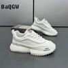 Fashion Casual Color Block Mesh Breathable Increased Internal Platform Designer Chunky Sneakers for Men Women Fashion Running Men Shoes
