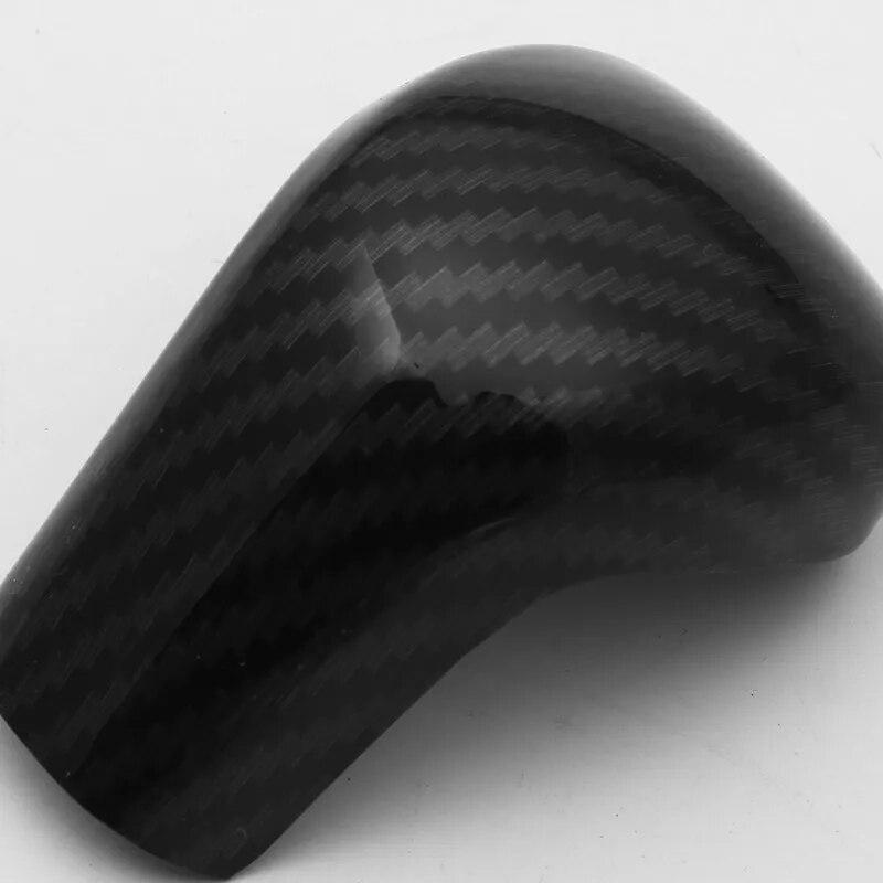 Carbon Fibe Gear Shift Knob Decoration Cover Sticker For Toyota Camry 8TH XV70 2018    Accessories