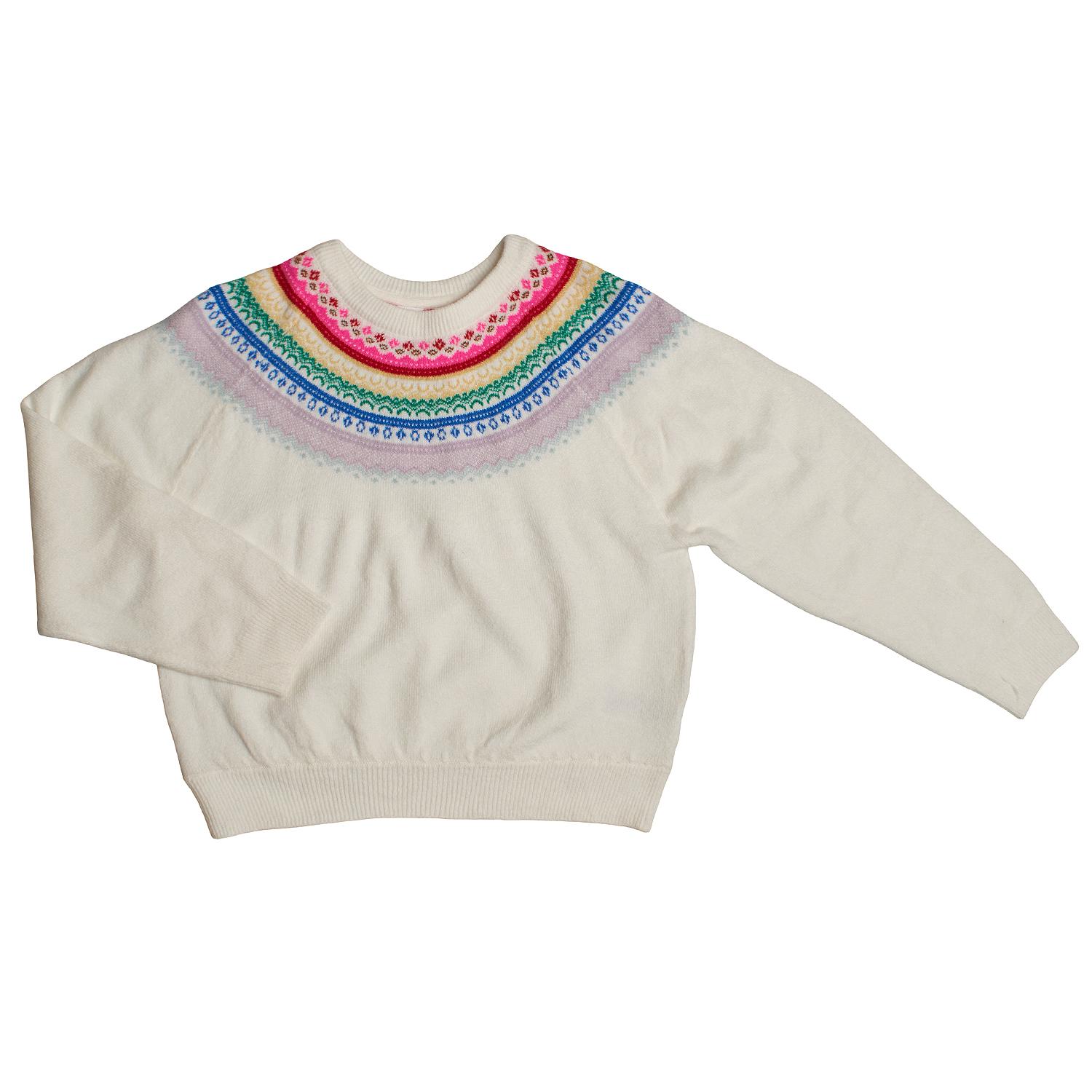 

Вязаный джемпер с круглым вырезом 758052 для девочки 10 AÑOS разноцветный