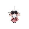 Sanrio Series Melody Companion Keychain Doll Plush Pendant 15cm High Dark Mine Series-Melody-Pendant