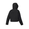 Fila Fitness Series Minimalist Fashion Classic Sports Training Casual Comfortable Versatile Short Loose Hooded Woven Jacket A11W611705FBK