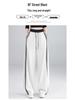 Women's Street-Style High-Waisted Wide-Leg Pants - 2026 Spring College Style, Age-Reducing, Drape, Straight-Leg Sweatpants