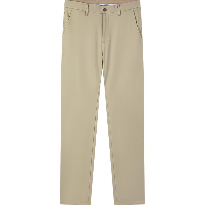 Septwolves Men's Bamboo Blend Straight-Leg Casual Pants