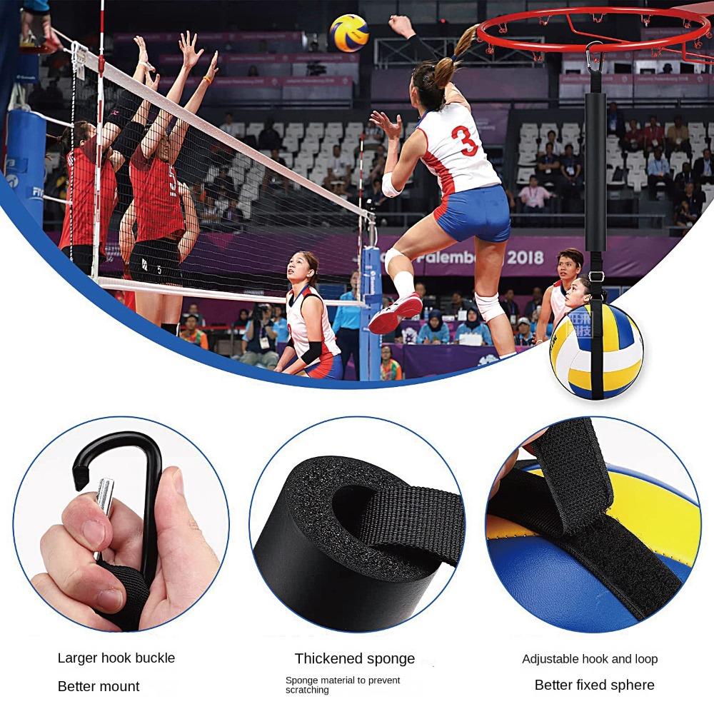 Beach Train Supplies Jumping Action Serving Improve Beginners Volleyball Spike Training System