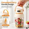 Portable Electric Juicer Cup with Zero Cord Hassle, Rechargeable Personal Blender for Smoothies & Protein Shakes, Portable Blender Cup for Gym,