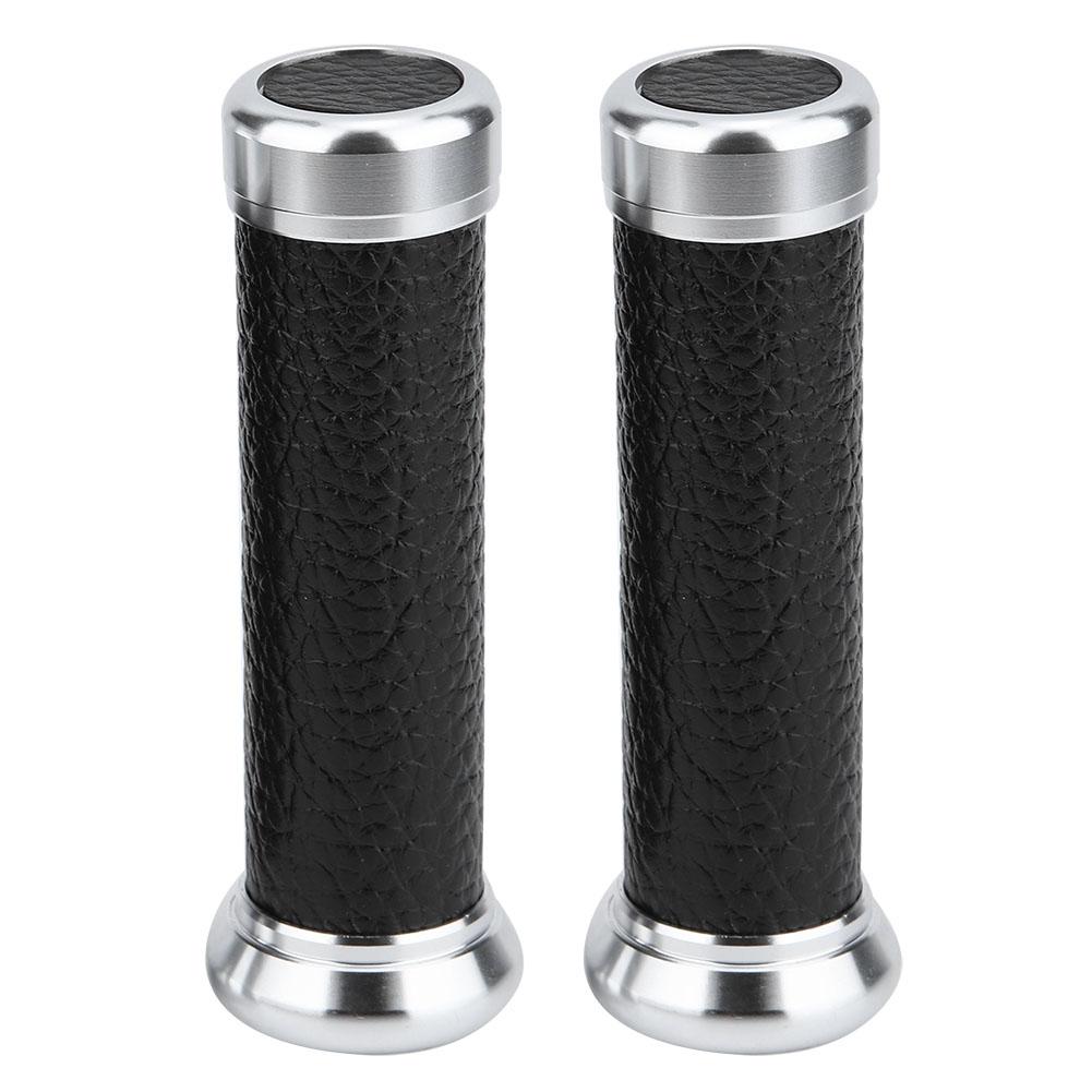 Motorcycle Handle Grips Skid Resistance   Accessories Replacement (Black)