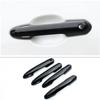 Bright Black Front Car Door Handles Cover Trim 4pcs For Toyota RAV4 -