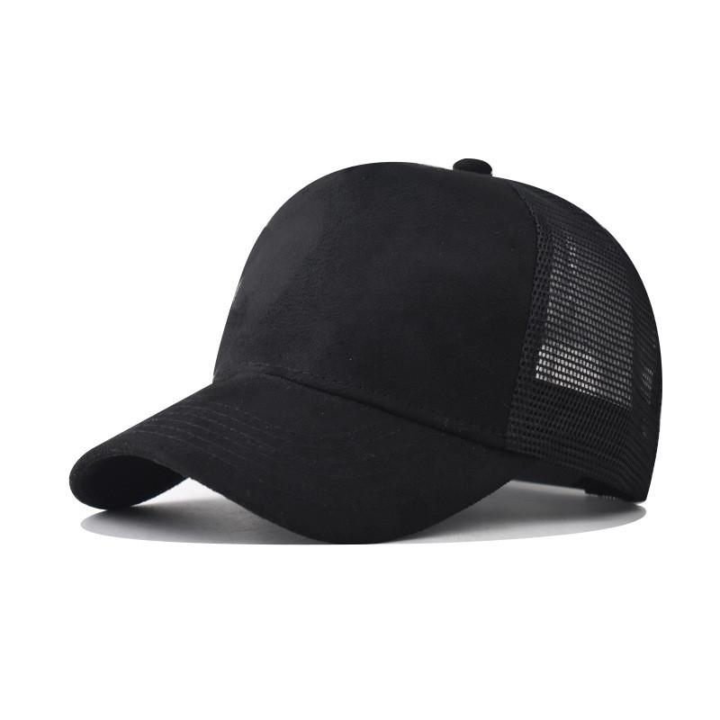 Unisex Brim Suede Baseball Cap For Casual Sun Protection Outdoor Hat Fashion