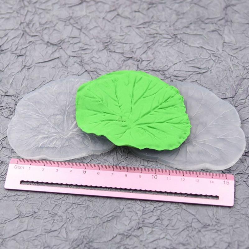 Stampo a Foglia di Loto Stampo per Argilla Fatto a Mano Strumenti per Fatto a Mano Materiale in Silicone Stampo per Resina Epossidica Stampo per Artigianato Fai da Te