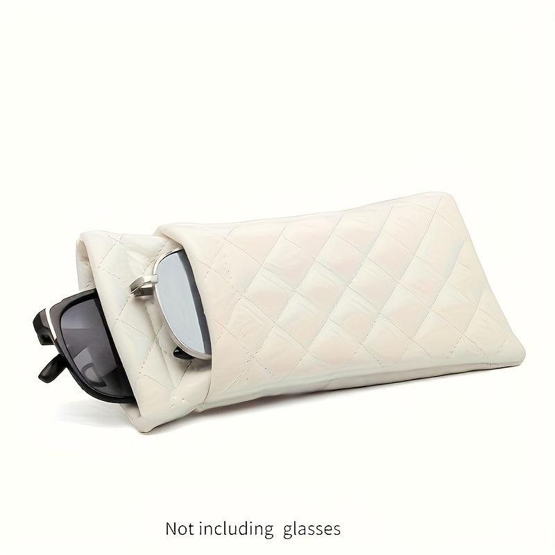 2025 Portable Soft Leather Glasses Squeeze Case