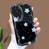 Cute Cartoon Pattern Cream Texture Casing Wavy Edge Soft Silicone Cover Phone Case for Huawei Honor Infinix Tecno iPhone