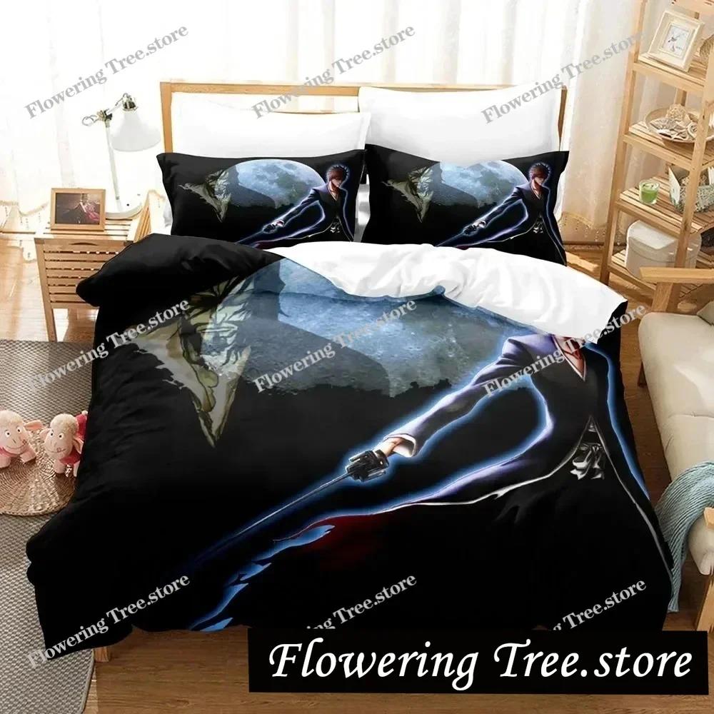 Fashion Anime 3D The Bleach Bedding Sets Duvet Cover Set With Pillowcase Twin Full Queen King Bedclothes Bed Linen Home Textile
