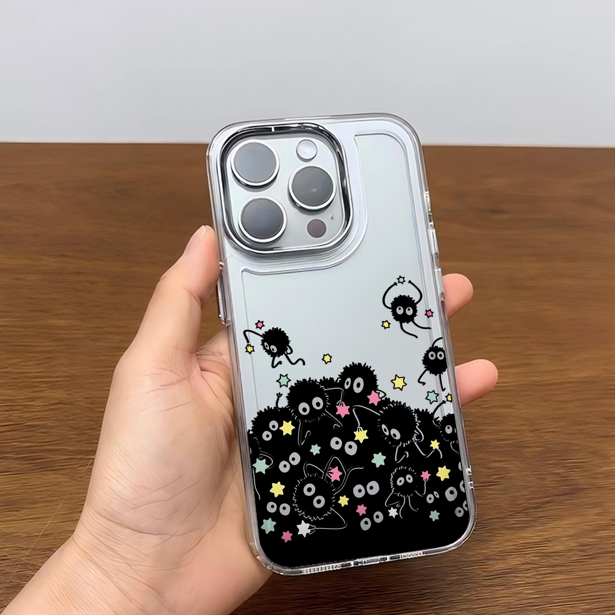 

Lovely Black Monster Soot Sprites Phone Case for Samsung Galaxy A73 A16 A35 A55 A25 A05S A15 A56 A54 A36 A34 A24 A26 4G 5G Cover Samsung A06 4G