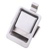 Marine Grade Stainless Steel Flush Pull Lock Mini Recessed Mounted Latch for RV Camper Motorhome Cabinet Horsebox Locker Trailer