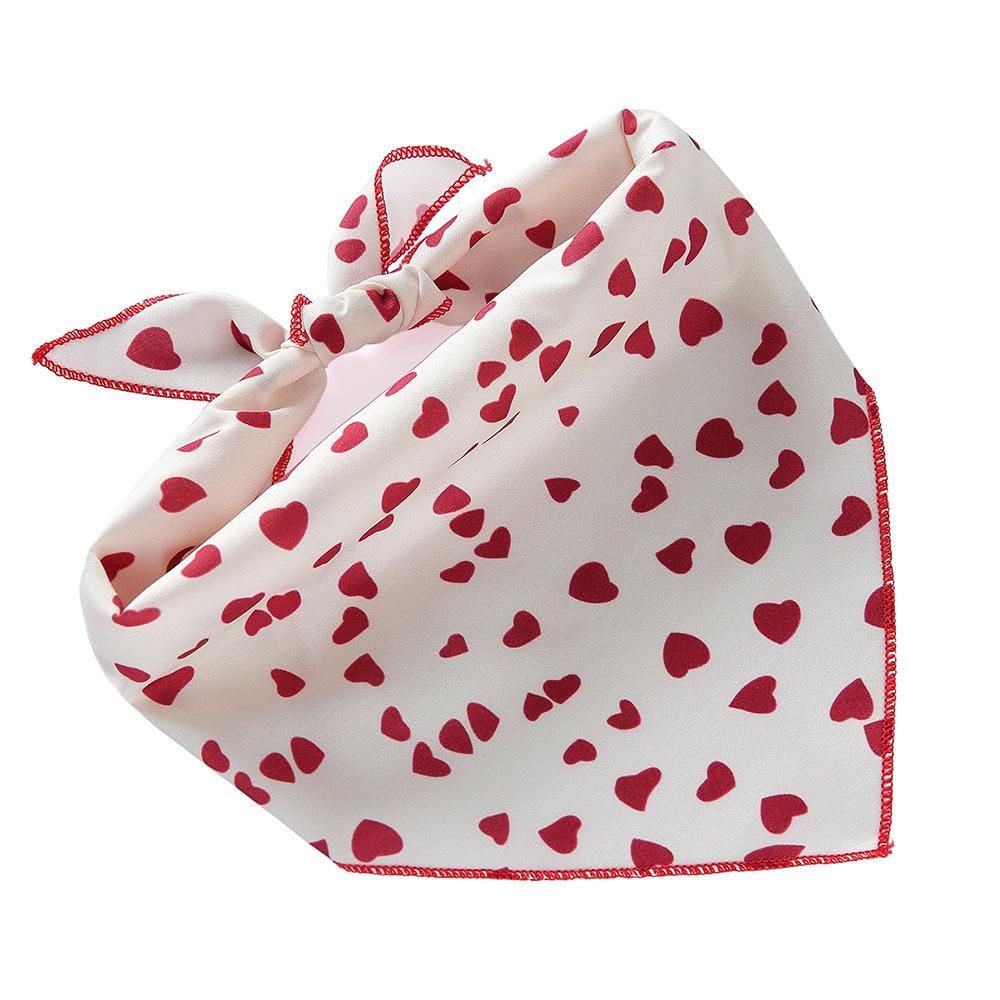 Popular Pet Scarf Triangle Scarf Urban Dog Carnival Husky Satsuma Large Dog Birthday Saliva Scarf