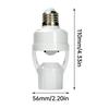 Smart Motion Sensor Light Bulb Holder E27 PIR Induction Sensor Adapter Lamp Base Converter Automatic LED Switch AC 110V 220V