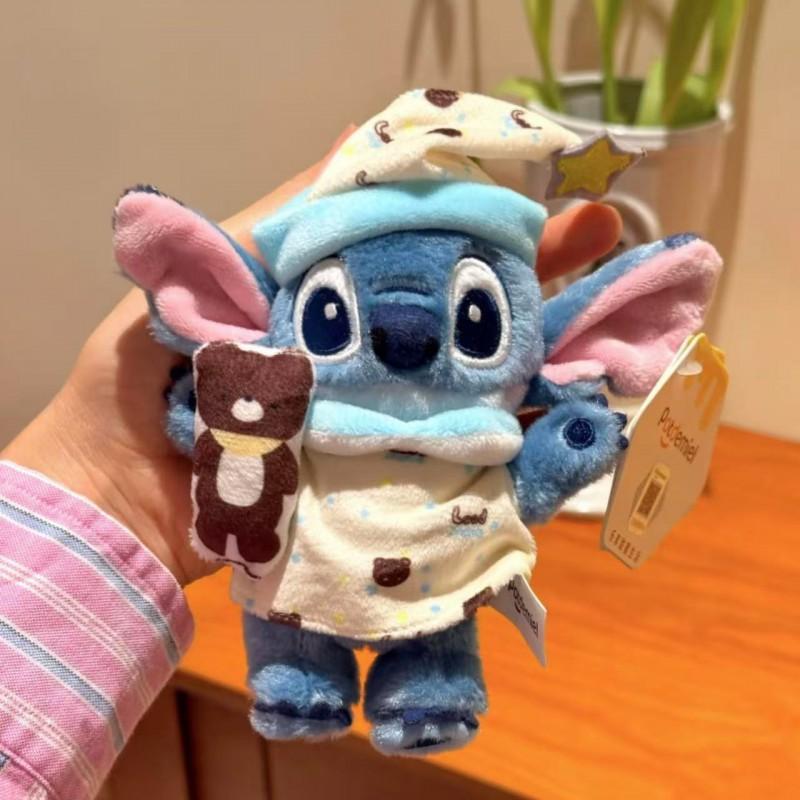 Stitch Plush Keychain Cartoon Character Pendant Cute Chef Doll Bag Charm Gift Kids