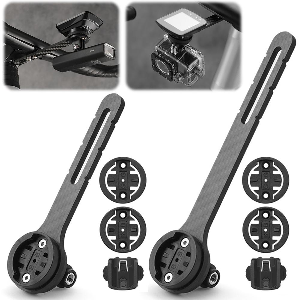 

Carbon Fiber Bike Stopwatch Mount Bicycle Computer Holder for Garmin Bryton S