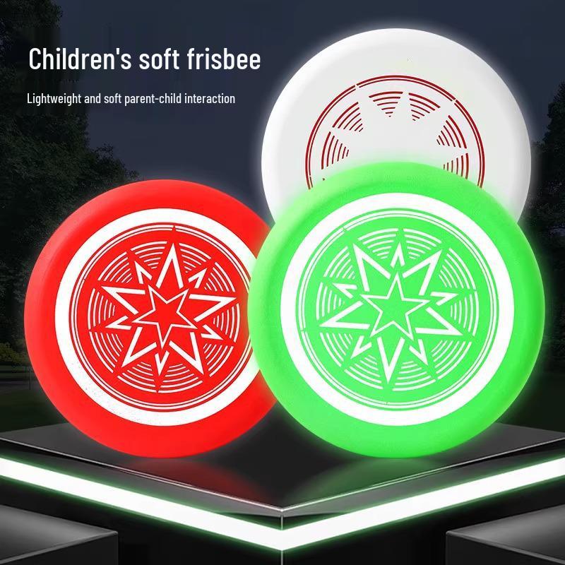 Luminous Frisbee Boomerang for Kids - Soft, Safe, Outdoor Toy Disc